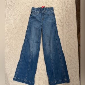 SPANX High Rise Wide Leg Jeans